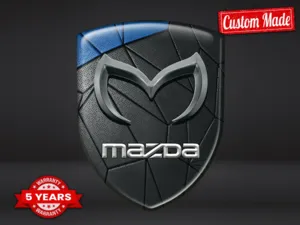 Mazda Vinilos Ventana Coche Resistentes Universal Alta Calidad